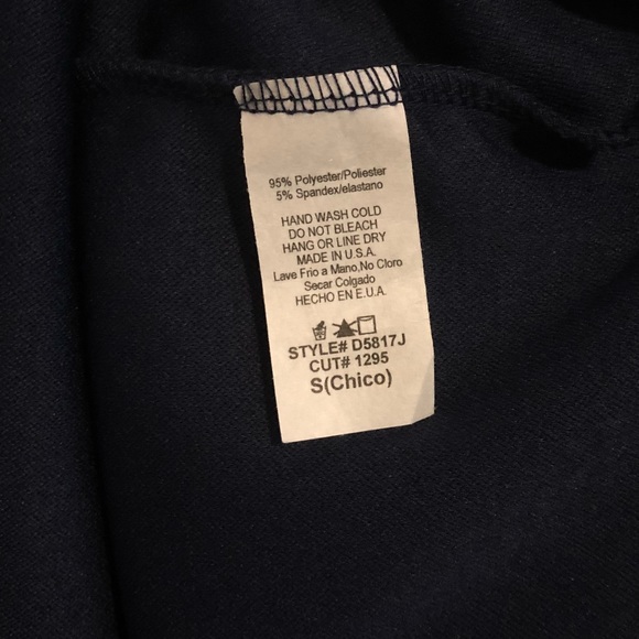 DRESSCODE LA off shoulder fitted navy mini dress - Picture 7 of 7